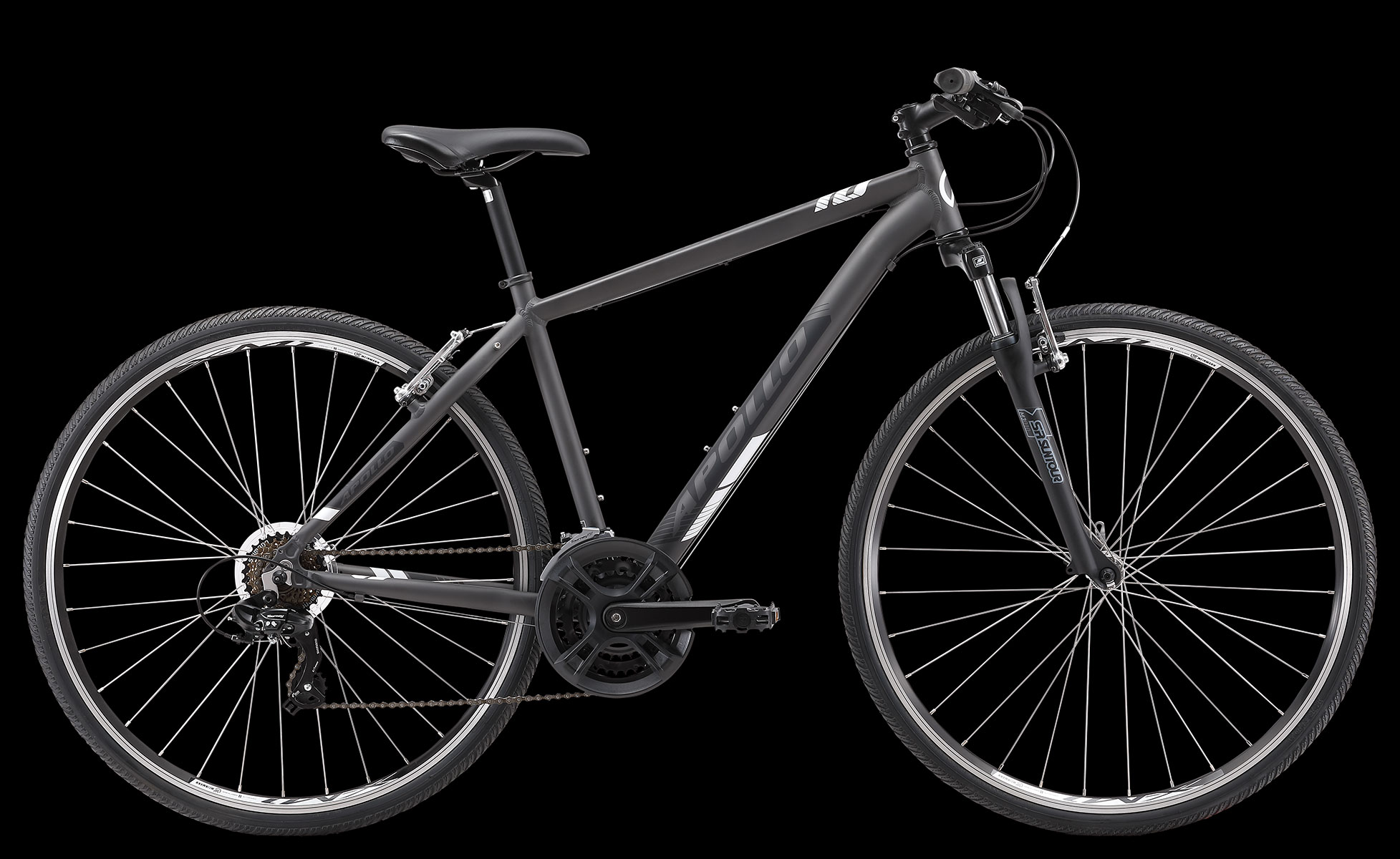 Apollo transfer 2025 mens hybrid bike